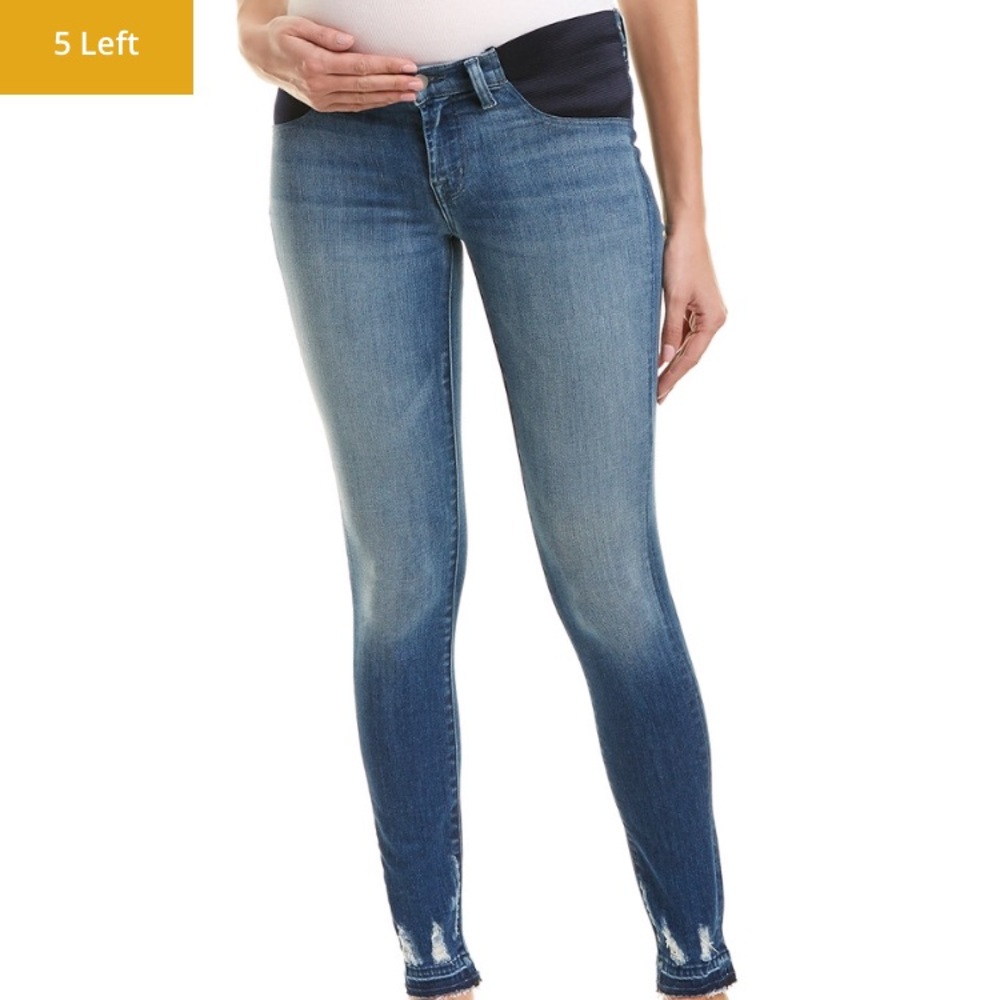 J Brand Maternity Jeans Skinny Under Belly Sz 26